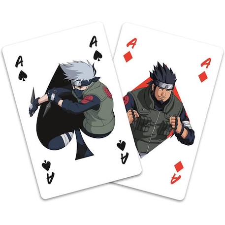 Jeu de cartes Naruto - Winning Moves - 54 cartes - Multicolore - Enfant - 5 ans ORANGE 4 - vertbaudet enfant 
