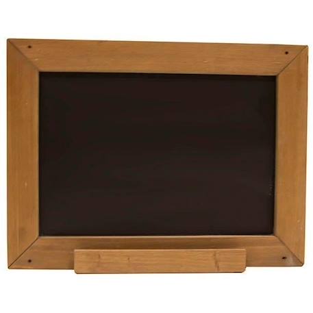 Tableau Noir carré en bois non traité Axi pour enfant avec craies et brosses incluses MARRON 1 - vertbaudet enfant 