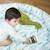 Peluche Dinosaure en tricot - SEVIRA KIDS - Grand format - Vert - Pour Bébé VERT 3 - vertbaudet enfant 