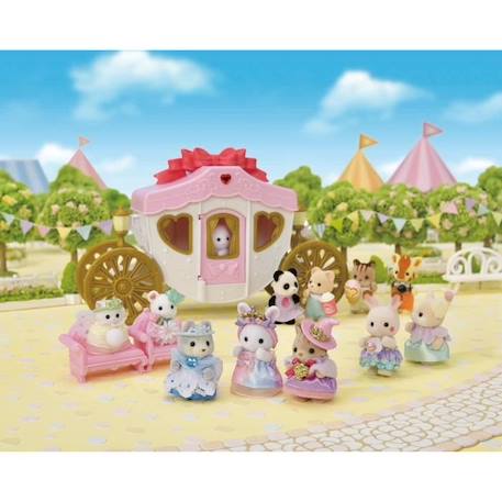 Set de 5 figurines bébés en costumes de princesses - SYLVANIAN FAMILIES - Modèle 5703 - Mixte BLANC 2 - vertbaudet enfant 