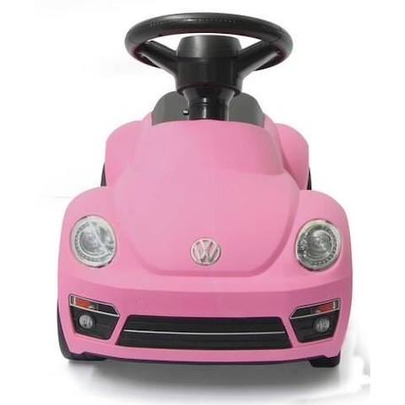 Voiture à pousser VW Beetle rose vif pour enfants - JAMARA - Anti-bascule - Klaxon au volant - Pneu silencieux ROSE 2 - vertbaudet enfant 