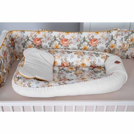 Nid bébé matelassé Néo Vintage - SEVIRA KIDS - Mixte - Blanc - 85 cm x 55 cm - De 0 à 9 mois BLANC 3 - vertbaudet enfant 