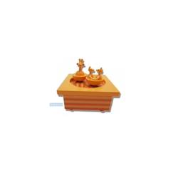 Linge de maison et décoration-Décoration-Objet déco-TROUSSELIER - Boîte à musique en bois girafe
