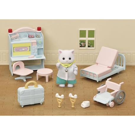 Coffret Docteur du Village - Sylvanian Families - Modèle 5705 - Accessoires Inclus BLANC 2 - vertbaudet enfant 