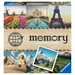 Jouet-Jeux de société-Jeux de mémoire et d'observation-Jeu de mémoire Collectors' Memory® - Voyage - Ravensburger - Observation et mémorisation - A partir de 8 ans
