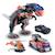 Jouet assemblable VTECH SWITCH & GO COMBO - TRIO, le méga T-Rex SOS (3 en 1) pour enfant de 4 ans et plus BLANC 3 - vertbaudet enfant 