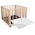 Parc bébé pliant en bois naturel tiSsi Moritz - Matelas 89x85 - 0 à 24 mois BEIGE 1 - vertbaudet enfant 