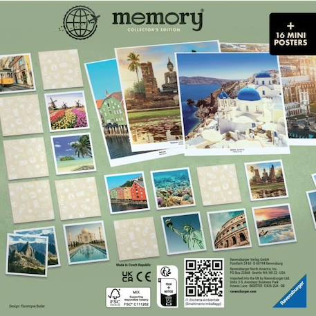 Jeu de mémoire Collectors' Memory® - Voyage - Ravensburger - Observation et mémorisation - A partir de 8 ans MARRON 6 - vertbaudet enfant 