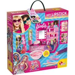 Rouge à lèvres à personnaliser - Barbie - LISCIANI GIOCHI - Enfant - Blanc - Arômes naturels  - vertbaudet enfant