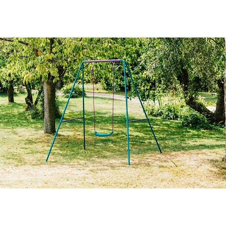 Balançoire - PLUM - Simple turquoise - Enfant - Métal - A partir de 3 ans VERT 3 - vertbaudet enfant 