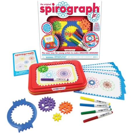 SPIROGRAPH Junior ROUGE 4 - vertbaudet enfant 