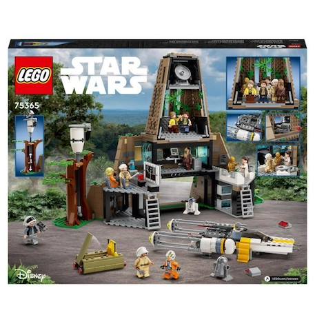 LEGO® Star Wars 75365 La Base Rebelle de Yavin 4, Jouet avec 10 Minifigurines dont Luke Skywalker, la Princesse Leia BLANC 6 - vertbaudet enfant 