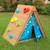 KidKraft - Cabane tipi en bois pour enfant avec mur d'escalade MARRON 2 - vertbaudet enfant 