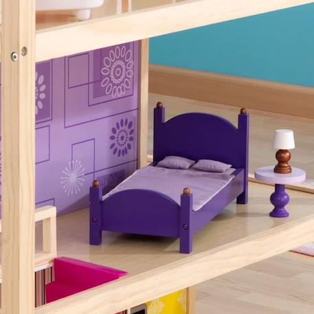 KidKraft - Maison de poupées en bois So Chic avec 46 accessoires inclus ROSE 5 - vertbaudet enfant 