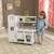 KidKraft - Cuisine en bois pour enfant Vintage Blanc, avec four, réfrigérateur et micro-ondes, accessoires inclus BLANC 2 - vertbaudet enfant 