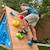 KidKraft - Cabane tipi en bois pour enfant avec mur d'escalade MARRON 4 - vertbaudet enfant 