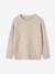 Pull en maille mousseuse garçon blanc chiné+bleu chiné 1 - vertbaudet enfant 