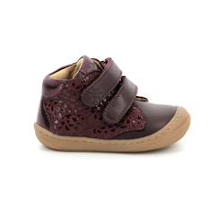 Chaussures-Chaussures fille 23-38-Boots, bottines-ASTER Bottillons Chyo bordeaux