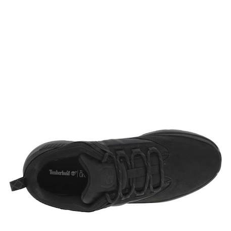 Sneakers cuir nubuck - TIMBERLAND - Garçon - Enfant - Noires - Lacets NOIR 4 - vertbaudet enfant 