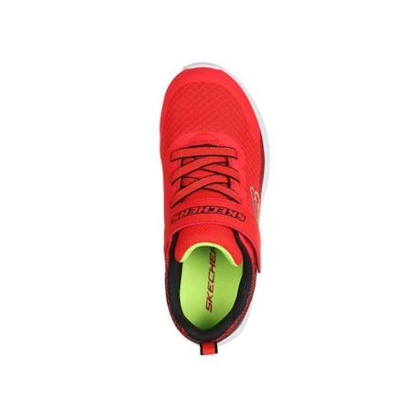 Chaussures Enfants Skechers Microspec II - Rouge - Synthétique - Lacets ROUGE 4 - vertbaudet enfant 