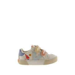 Chaussures-Baskets bébé Victoria Tribu - VICTORIA - Scratch - Beige - Mixte