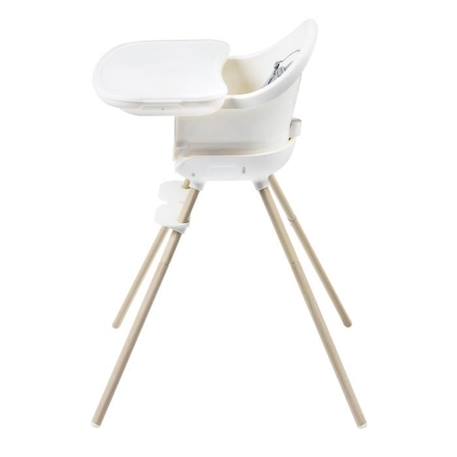 MAXI-COSI Moa Chaise haute bébé évolutive 8 en 1, Chaise haute/Réhausseur/Tabouret/Bureau, De 6 mois à 5 ans, Beyond White2 Eco BLANC 3 - vertbaudet enfant 