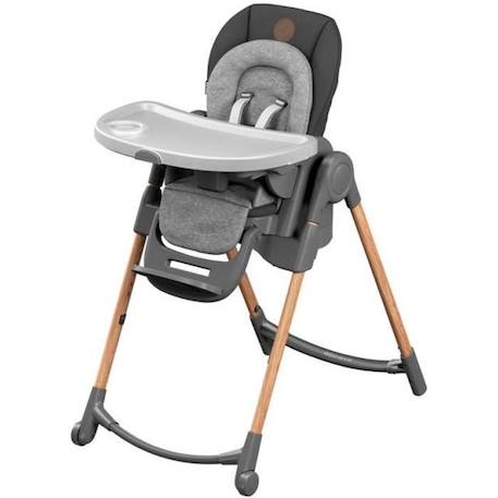 MAXI-COSI Minla Chaise haute évolutive - De la naissance à 6 ans - Essential Graphite GRIS 1 - vertbaudet enfant 