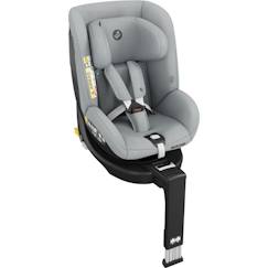 Puériculture-Siège auto MAXI COSI Mica Eco i-Size - Authentic Grey - Groupe 0+/1 - Rotation 360° - Isofix - Tissus recyclés
