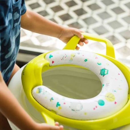 Réducteur de toilettes pour l'apprentissage de la propreté - Bbluv - Vert - Mixte - 9 mois et plus VERT 3 - vertbaudet enfant 