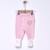 Pantalon bébé à pieds en coton bio, ACTIVE ROSE 2 - vertbaudet enfant 