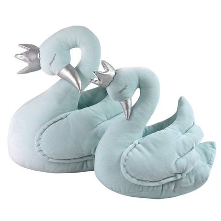 Peluche artisanale Cygne - 30 cm GRIS 1 - vertbaudet enfant 