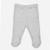 Set de 2 pantalons bébé en coton bio, LÉON Gris / Blanc BLANC 3 - vertbaudet enfant 