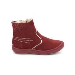Chaussures-Chaussures fille 23-38-Boots, bottines-KICKERS Boots Kickpoppy bordeaux