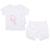 Ensemble t-shirt et short bébé en coton bio, Dreams ROSE 1 - vertbaudet enfant 