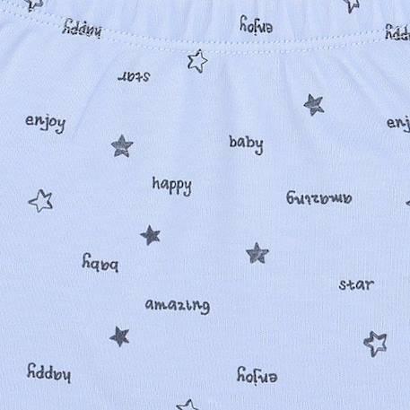 Pantalon legging bébé en coton biologique - Enjoy BLEU 2 - vertbaudet enfant 