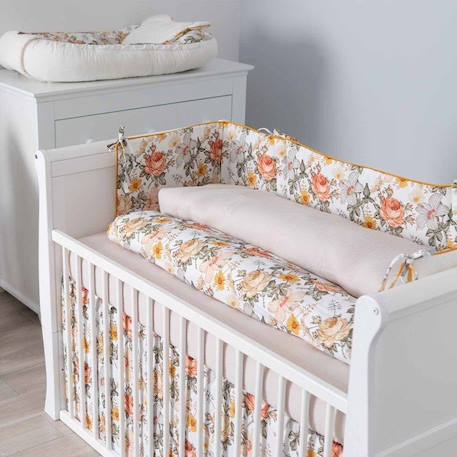 Parure de lit bébé en coton - SEVIRA KIDS - Néo Vintage - Blanc - Rectangulaire - Autres motifs BLANC 2 - vertbaudet enfant 
