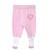 Pantalon bébé à pieds en coton bio, ACTIVE ROSE 1 - vertbaudet enfant 
