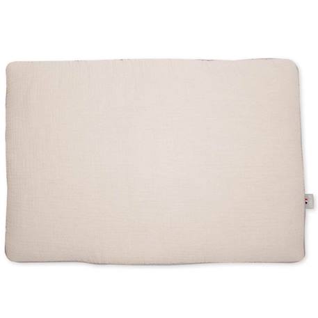 Oreiller plat en gaze de coton - SEVIRA KIDS - Jeanne Beige - 60 x 40 cm - Mixte - Enfant BEIGE 1 - vertbaudet enfant 