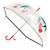 Parapluie enfant transparent - Flamant rose ROSE 1 - vertbaudet enfant 