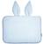Oreiller plat lapin en gaze de coton - SEVIRA KIDS - Jeanne Bleu TU - Nomade - Confortable - Design original BLEU 1 - vertbaudet enfant 