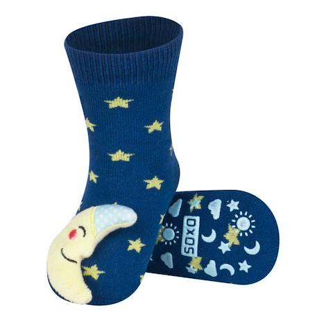 Sevira Kids ot de 3 paires de chaussettes d'éveil - Céleste - Bleu BLEU 3 - vertbaudet enfant 
