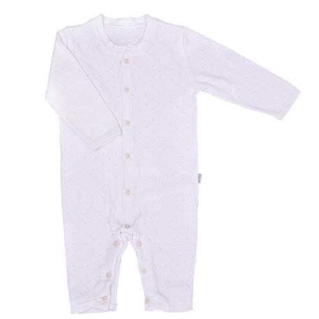 Combinaison bébé en tricot de coton bio BEIGE+BLEU+ROSE 1 - vertbaudet enfant 