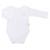 Body Kimono en coton biologique - Basic manches longues BLANC+ROSE 1 - vertbaudet enfant 