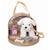 Peluche chien avec sac de transport et accessoires en bois BLANC 2 - vertbaudet enfant 