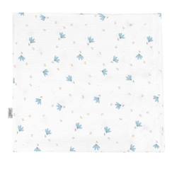 Linge de maison et décoration-Sevira Kids - Taie d'oreiller en gaze de coton Bleuet - Blanc - 50 x 70 cm