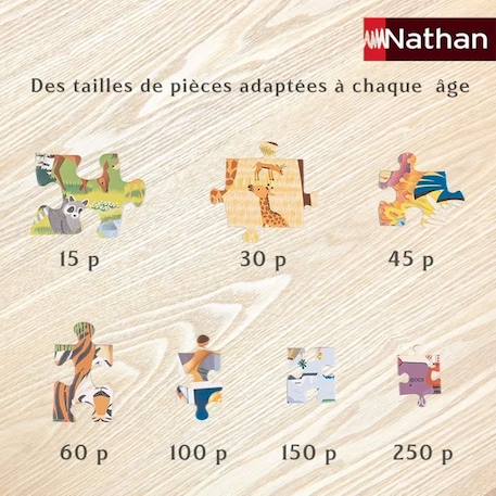 Puzzle Spidey et ses amis 45 pièces - Dessins animés et BD - NATHAN - A partir de 5 ans BLEU 4 - vertbaudet enfant 