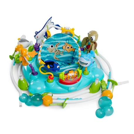 DISNEY BABY Aire d'éveil multiactivités Le Monde de Nemo, 13 activités interactives, siège rotatif à 360 degrés BLEU 5 - vertbaudet enfant 