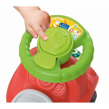 Voiture d'aventure Arthur - Clementoni - 52678 - Rouge - Multicolore - Bébé - Plastique recyclé ROUGE 5 - vertbaudet enfant 