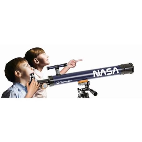 Clementoni - Science et jeau - Télescope NASA objetcif 50mm - Trépied extensible jusqu'à 127 cm BLEU 3 - vertbaudet enfant 