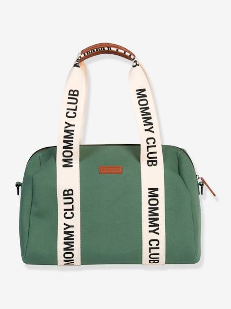 Sac à langer Mommy Club Marron+Noir+Off white+Vert 27 - vertbaudet enfant 